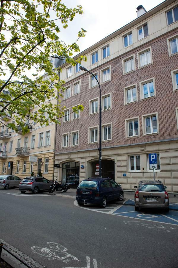 Ferienwohnung Warszawa, Centrum, Wiejska 15, Kamienica Exterior foto